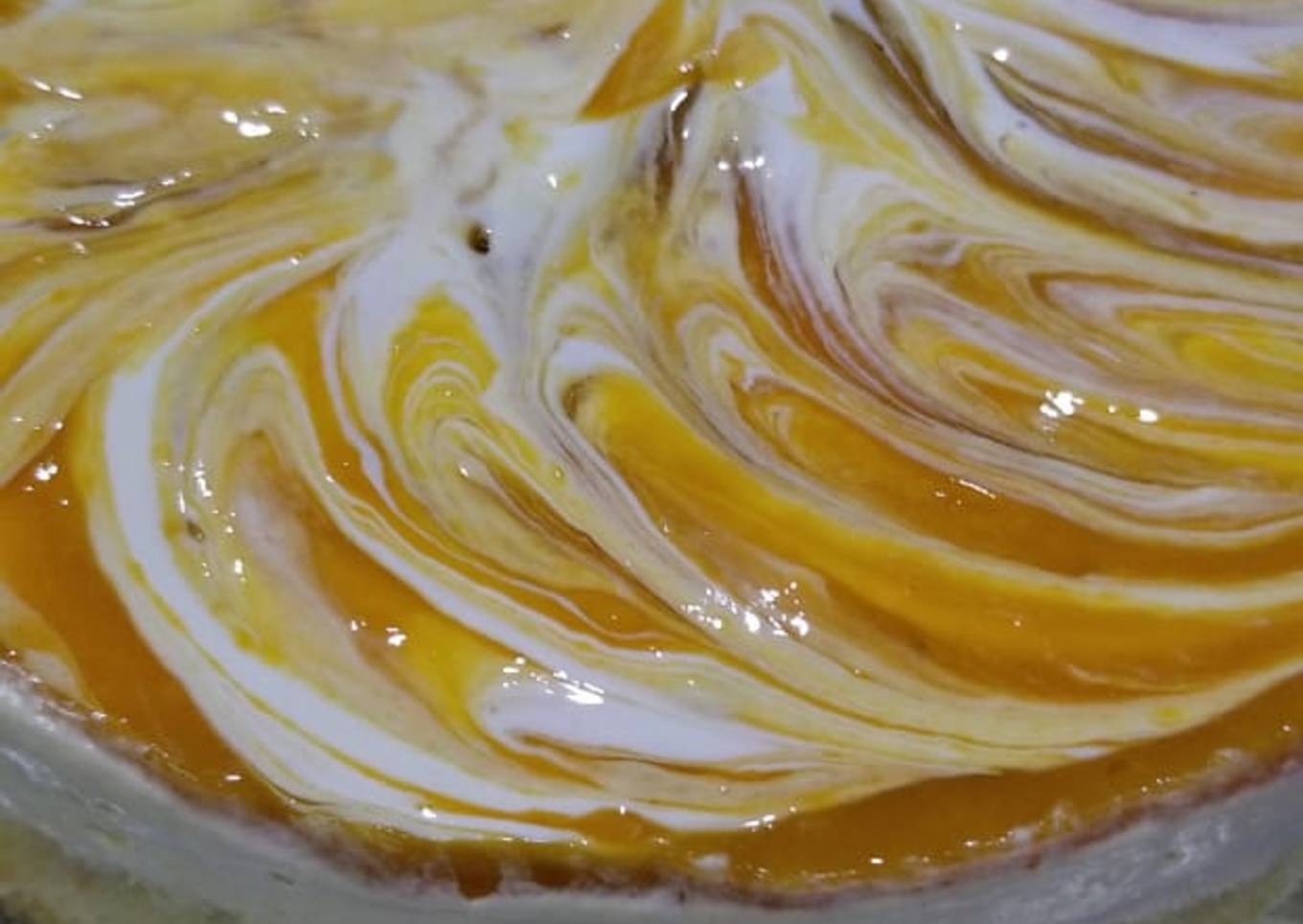 No bake Mango cheesecake