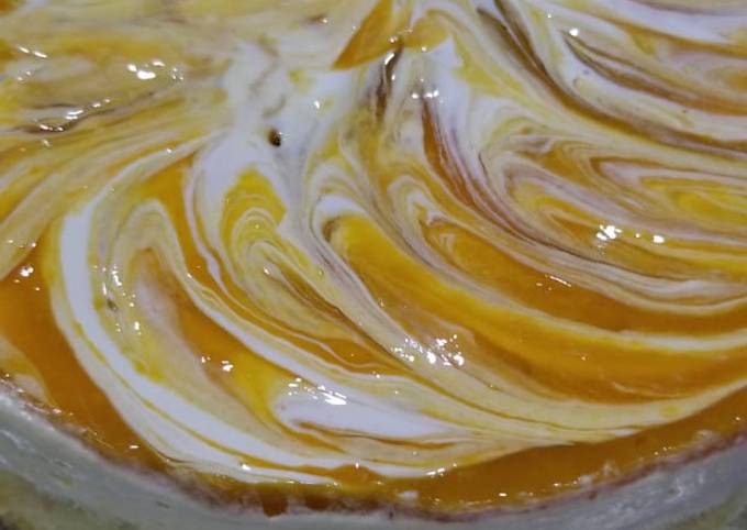 Recipe of Jamie Oliver No bake Mango cheesecake