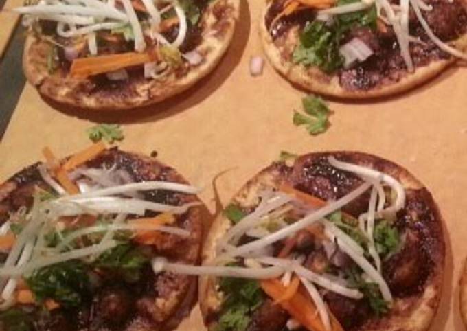 Thai Tamarind Shrimp Mini Pizza