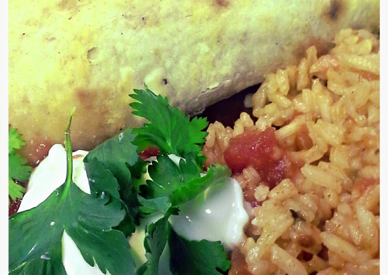 Baked Chimichangas