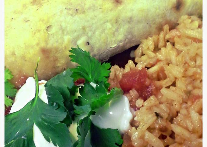 Simple Way to Make Homemade Baked Chimichangas