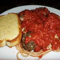 A picture of Spaghetti and Meatballs.