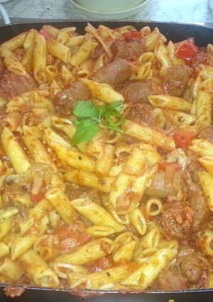 A picture of faster pasta from the masta.