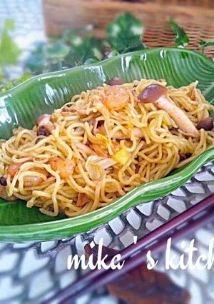 A picture of Matcha Salt Yakisoba.