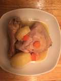 Guiso de pollo con mostaza 