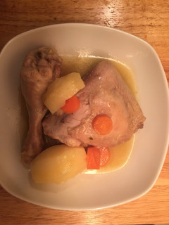 Una foto de Guiso de pollo con mostaza 
