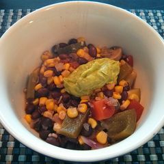 A picture of Summer Vegetarian Chili.
