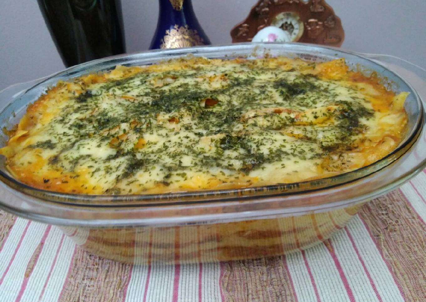 Lasagna Beef n Mushroom (Very Cheesy)