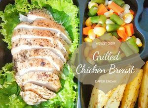 Foto resep Grilled Chicken Breast Teflon Simple