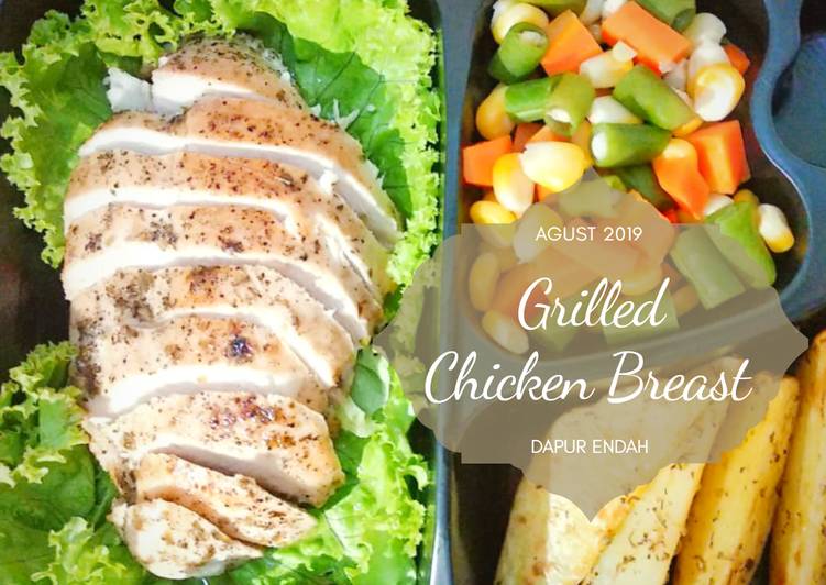 Resep Grilled Chicken Breast Teflon Simple yang Bikin Ngiler