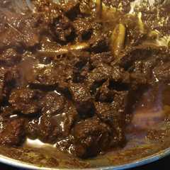 A picture of Rendang Daging Sapi 🐂.