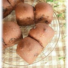 Chocolate Chip and Cocoa Bread Made in a Bread Maker A picture of Chocolate Chip and Cocoa Bread Made in a Bread Maker.