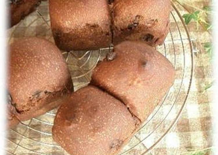 Steps to Prepare Ultimate Chocolate Chip and Cocoa Bread Made in a Bread Maker