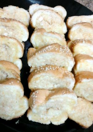 A picture of Ladybirds Garlic Bread ..