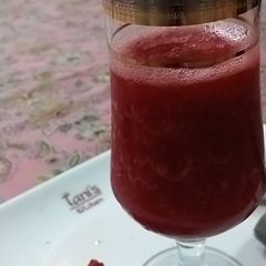 A picture of Strawberry slush.