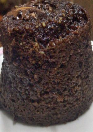 Una foto de Torta de chocolate con harina de almendras