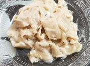 A picture of noodle dough