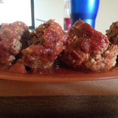 A picture of Paleo Meatloaf (Stupid Easy Paleo).