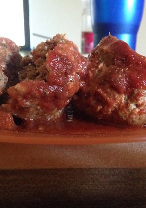 A picture of Paleo Meatloaf (Stupid Easy Paleo).