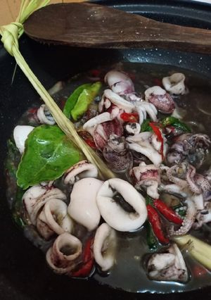 Foto resep Tumis cumi tinta