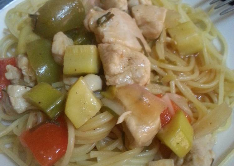 Recipe of Favorite Sweet and sour chicken easy