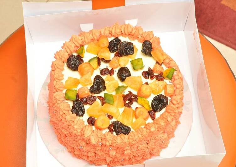 Recipe of Award-winning Butter cream fruit cake