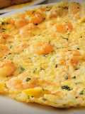 "Tortilla vaga" de Langostinos y Chatka