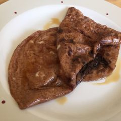 A picture of Nutella Omelette.