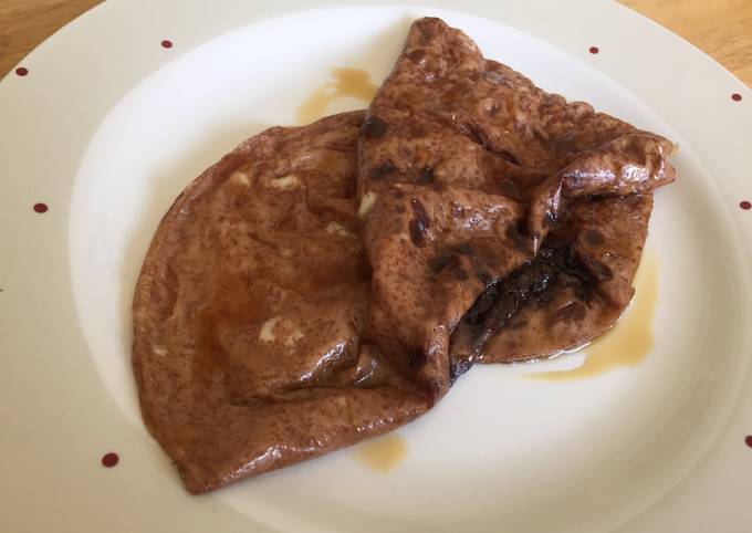 Recipe of Homemade Nutella Omelette