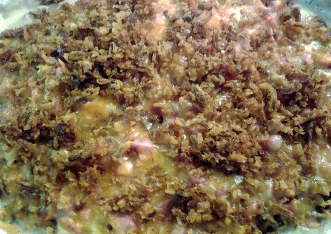 Recipe: Tasty Ham and asparagus casserole