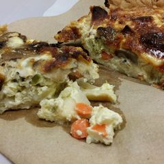 easy sausage & egg quiche A picture of easy sausage & egg quiche.