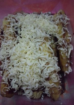 Foto resep Pisang bakar keju