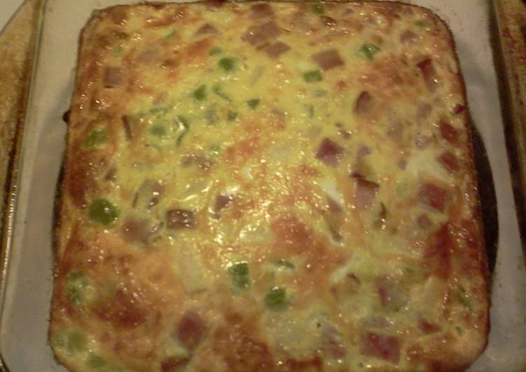 Step By Step Guide to Make Any Night Of The Week Oven  Baked Denver Omelet