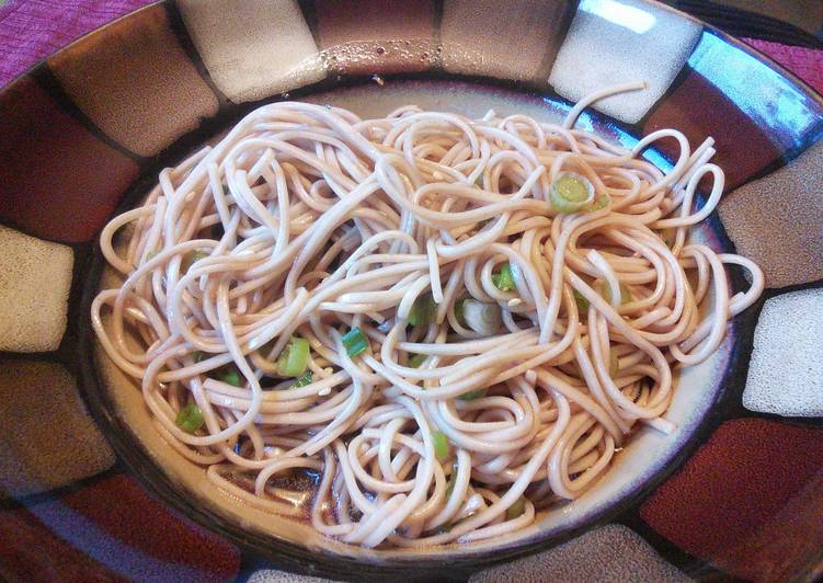 Steps to Prepare Ultimate Sesame Soba Noodles
