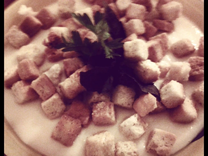 Easy Steps to Prepare Recipe Creamy califlower annd cheese soup that is Awesome, Addictive}