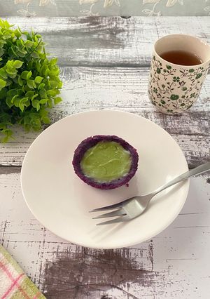 Foto resep Ubi Vla Matcha