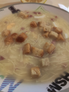 Una foto de Sopa de picadillo