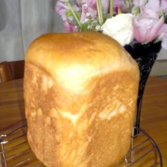 A picture of Strawberry Milk Bread in a Bread Maker.
