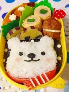 A picture of Character Bento Mr. Polar Bear.