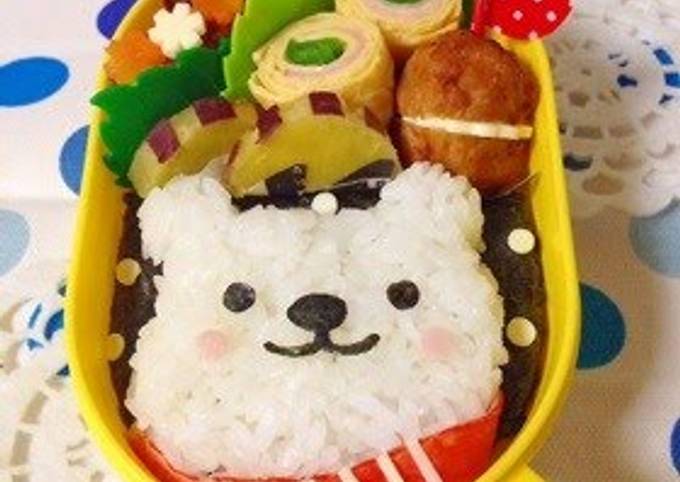 Character Bento Mr. Polar Bear