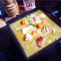 A picture of Spicy Chicken Noodle Soup.