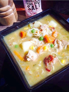 A picture of Spicy Chicken Noodle Soup.