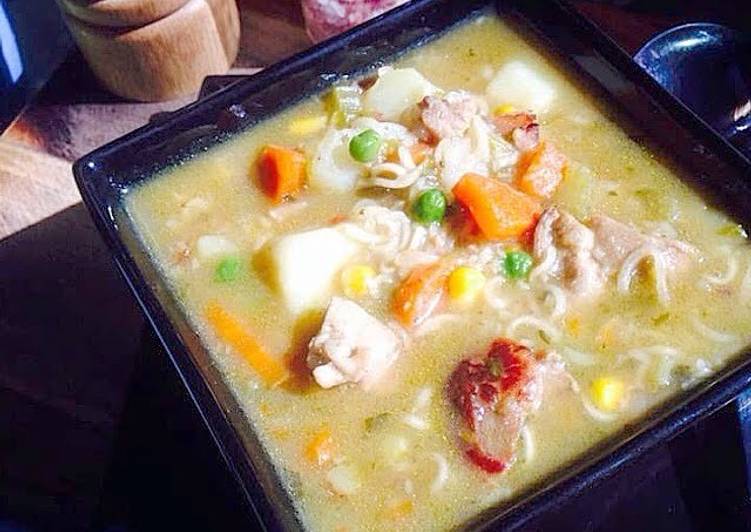 Step-by-Step Guide to Make Quick Spicy Chicken Noodle Soup