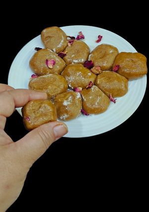 A picture of Instant Mathura Peda.