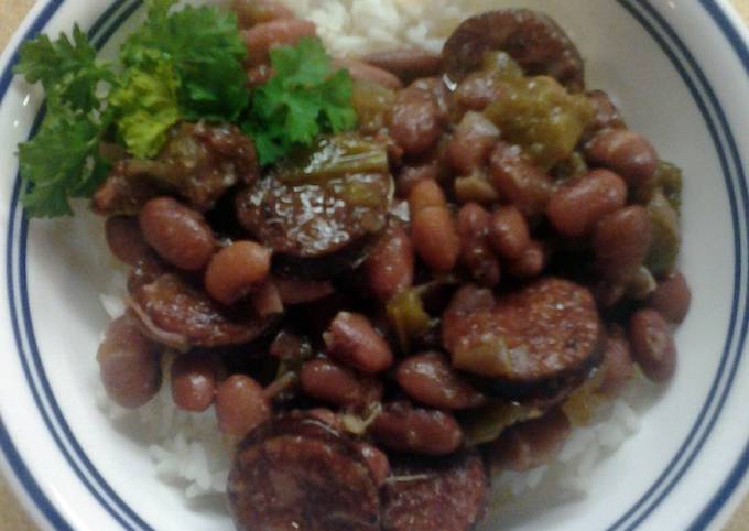 Crockpot Louisiana Red Beans and Rice