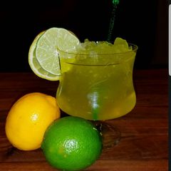 A picture of Mike's Adult Lemon Lime Slushies.