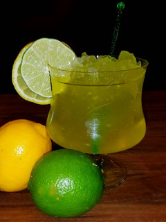 A picture of Mike's Adult Lemon Lime Slushies.