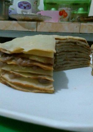 Foto resep Mille crepes minimalis