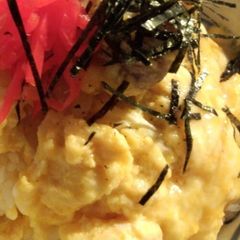A picture of Golden Dashi - Superb Oyako-Don With Egg and Chicken.