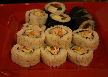 How to Cook Appetizing California Roll With Shrimp